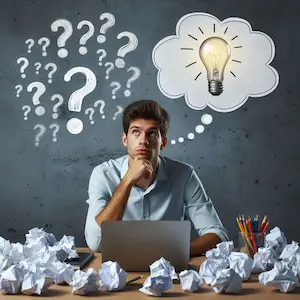 كيف تصنع محتوى دون وجود افكار؟