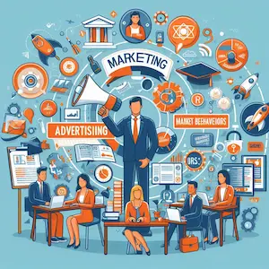 ما هي تخصصات التسويق؟