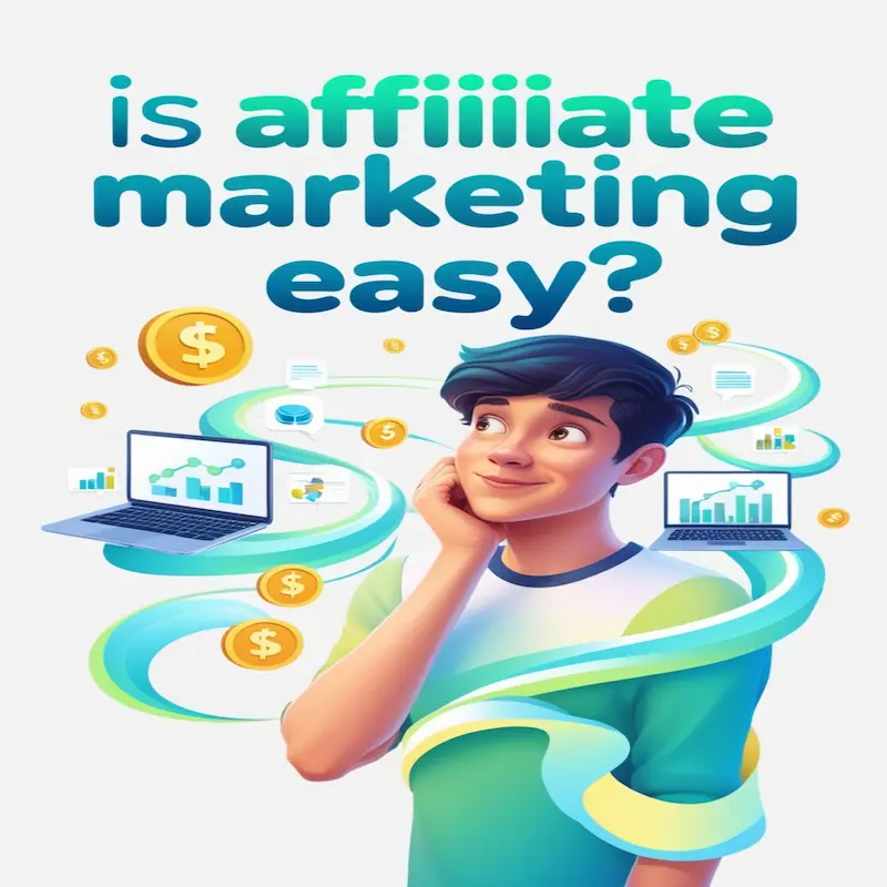 Is affiliate marketing easy?