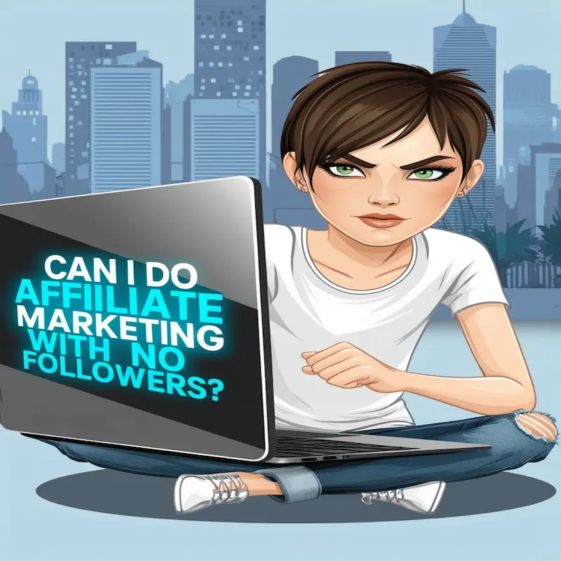 Can I do affiliate marketing with no followers?