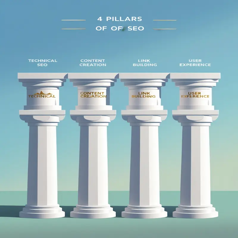 The 4 Pillars of SEO