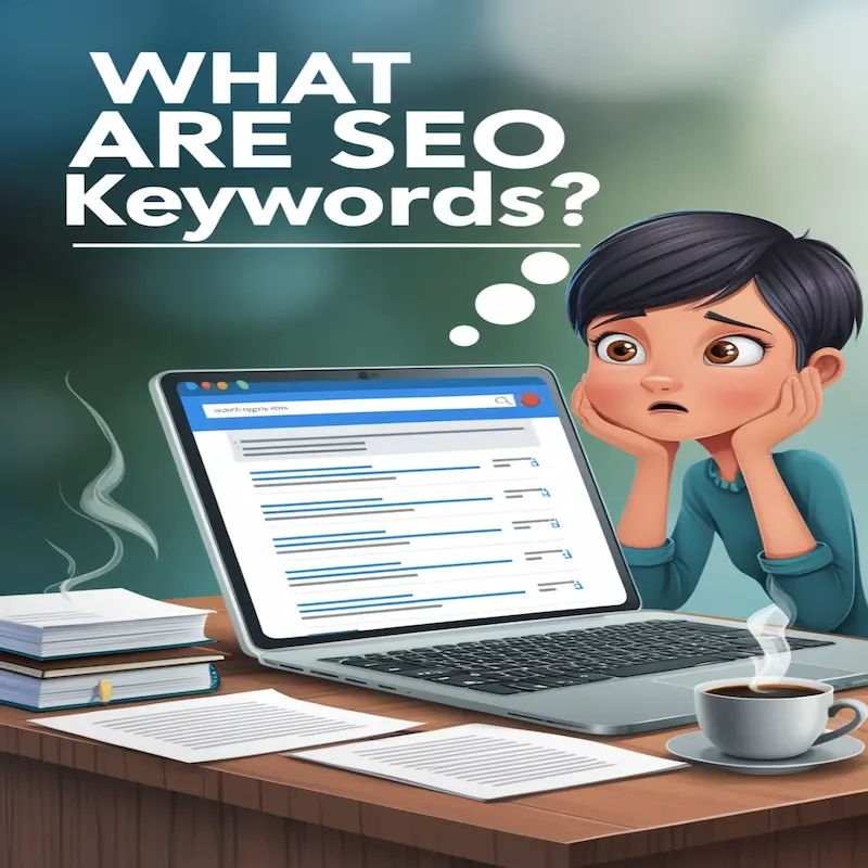 What are SEO keywords?