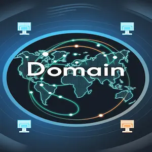 What is a domain in a website?