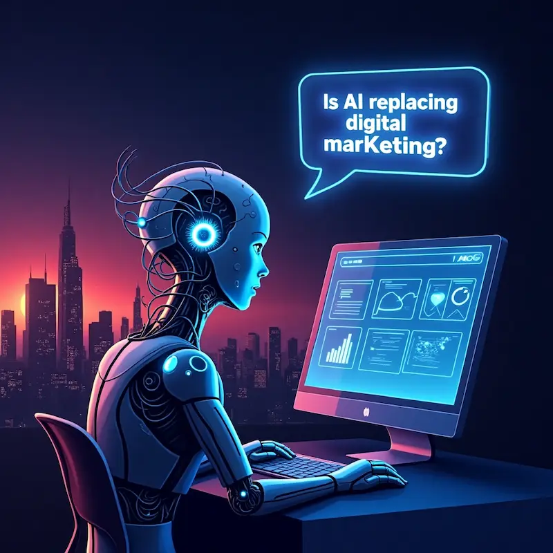 AI replacing digital marketing