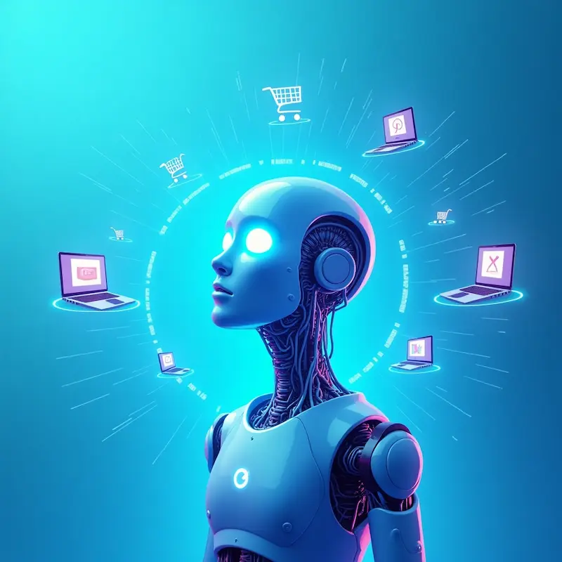 use AI to create an eCommerce website