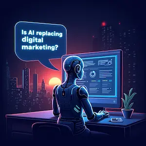 Is AI replacing digital marketing