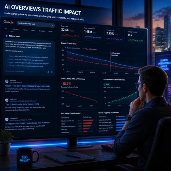 AI Overviews Traffic Impact: 2026 Guide 10 AI Overviews Traffic Impact