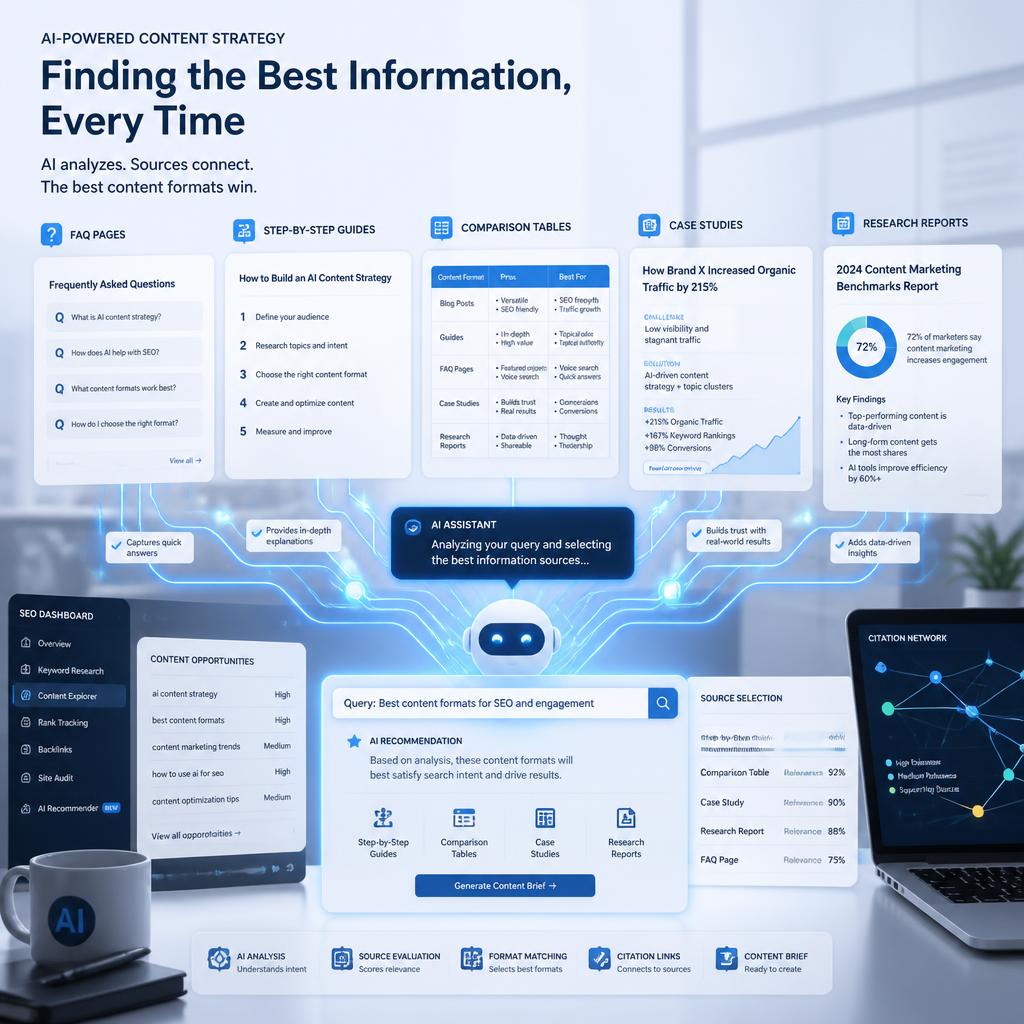 Best Content Formats for AI Citations