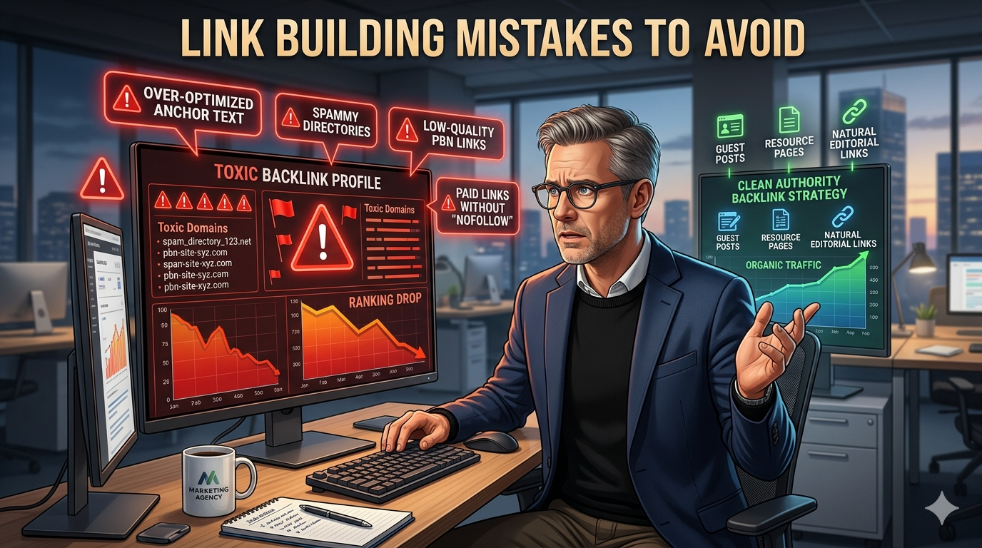 Link Building Mistakes to Avoid