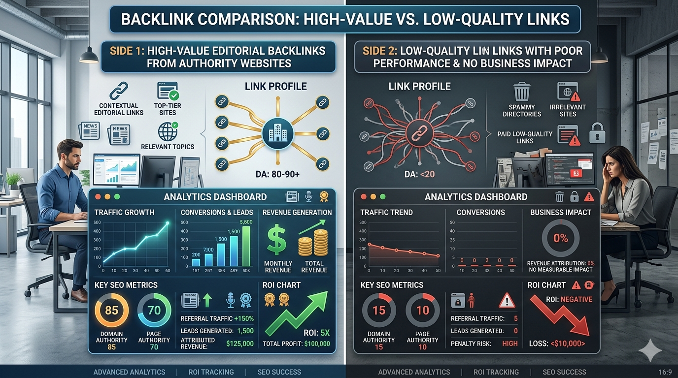 Measuring Link Building ROI