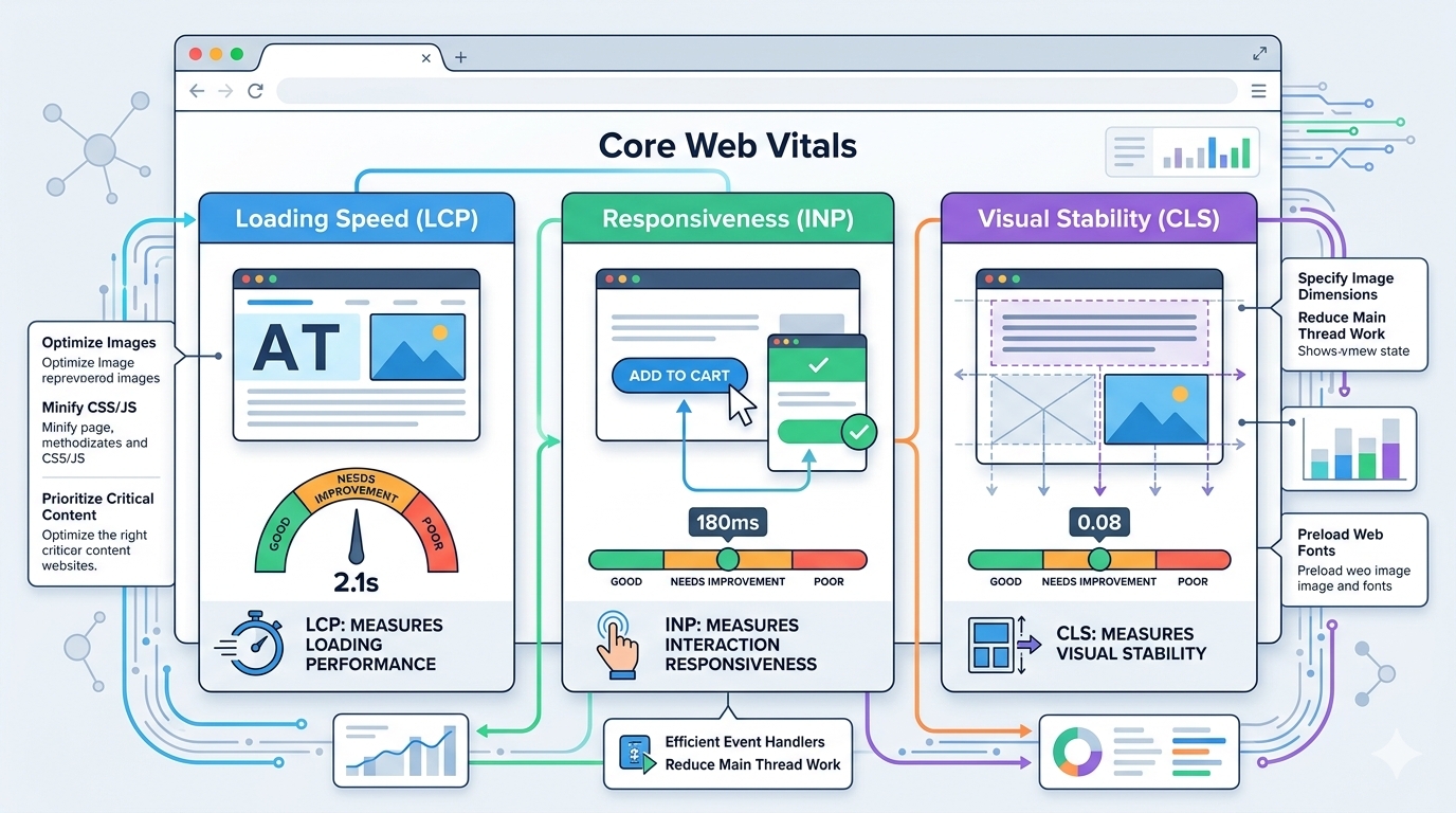 Common Core Web Vitals Issues