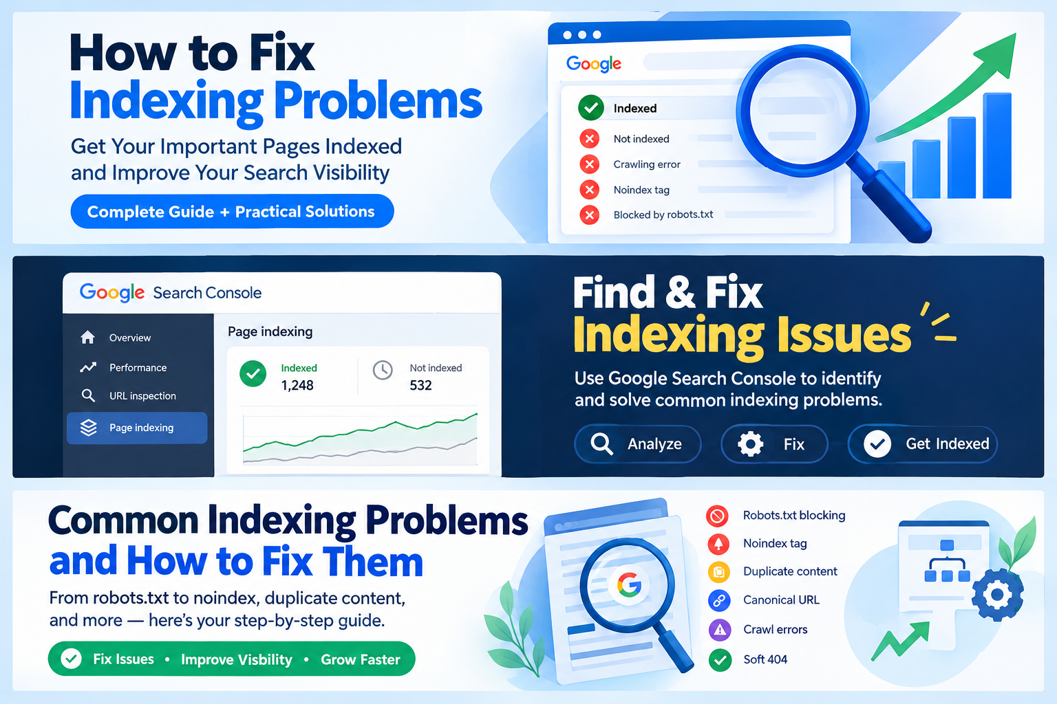 How to Fix Indexing Problems